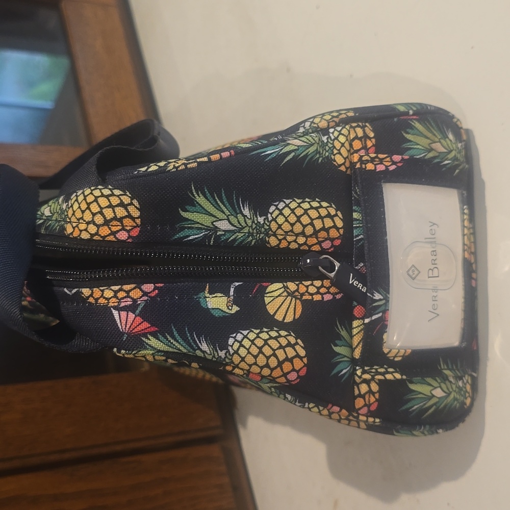 Vera Bradley Insulated Lunch Tote/Box Double Handles Toucan Party - Picture 4 of 7